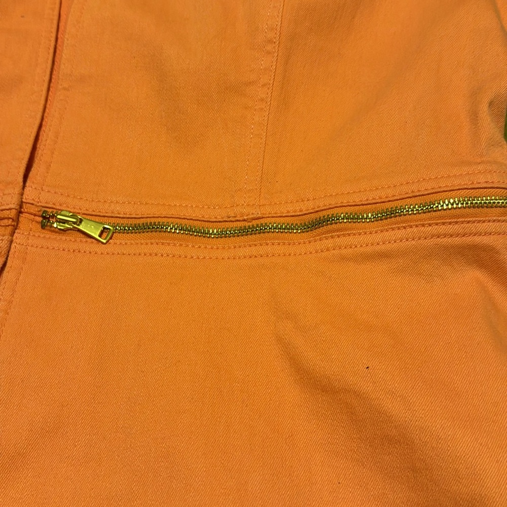 NWT New Directions Peach Open Front Size 2X Jacket With Gold Hardware No Pockets - Picture 4 of 10